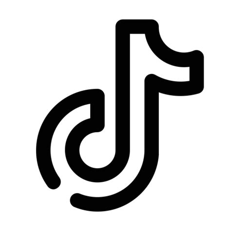 Tiktok Icon Of Line Style Available In Svg Png Eps Ai And Icon Fonts