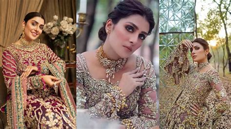 Ayeza Khan Looking A Young Bridal In Her Latest Bridal Photoshoot