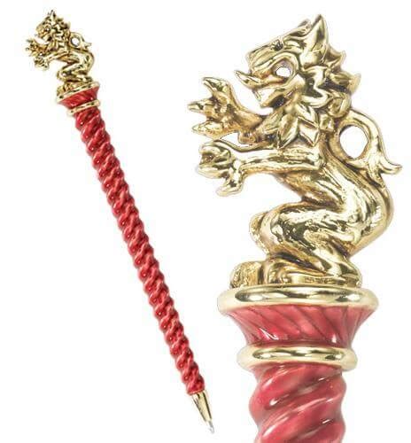 Gryffindor Pen Gold Plated Harry Potter Fandom From House Of Spells