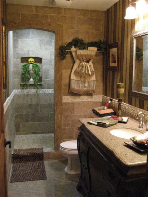 Your bathroom will be much more like a spa once you make some changes. Blah to Spa Bath! Tuscan Makeover! - Bathroom Designs ...