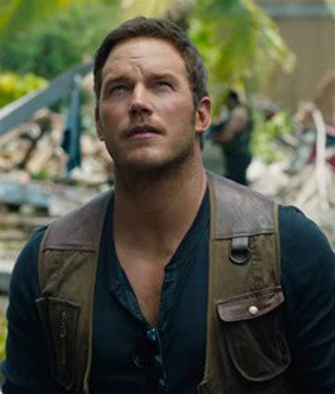 Jurassic World Fallen Kingdom Chris Pratt Leather Vest