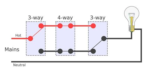 4 Way Switch Schematic