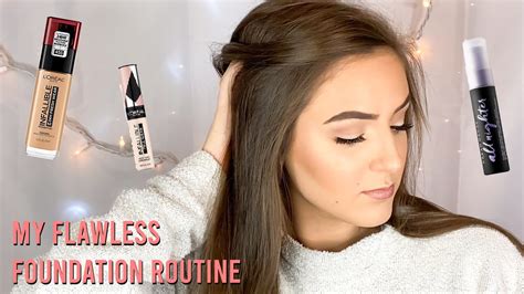 My Flawless Foundation Routine ♡ Youtube