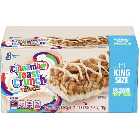 Cinnamon Toast Crunch™ Treats Bars King Size 12 Ct 21 Oz