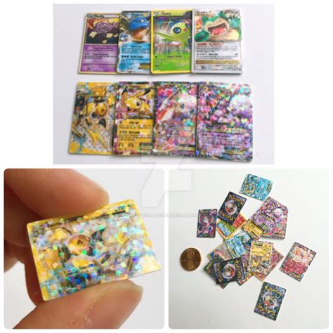 A simple list of all 898 pokémon by national dex number, with images. Mini holographic Pokemon cards by TiffyyyCuppyCake on ...