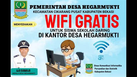 Desa Simpangan Kabupaten Bekasi Fasilitasi Wifi Gratis Jakposnews