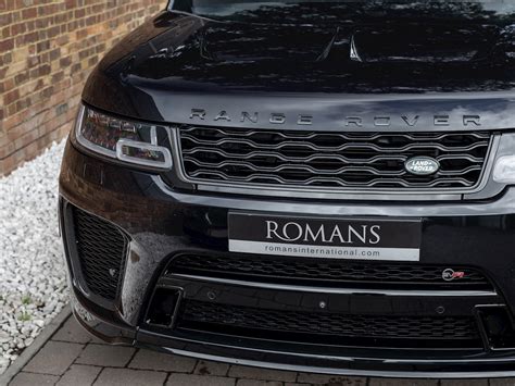 2018 Used Land Rover Range Rover Sport Svr Svo Ligurian Black