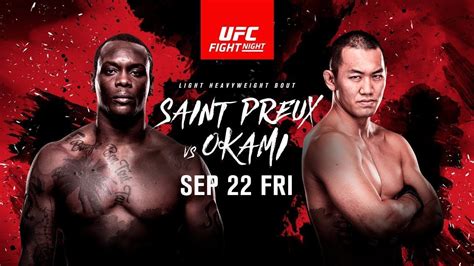 The official ufc instagram brings you fight photos and video from around the world. Official UFC Fight Night 117: Saint Preux vs. Okami ...