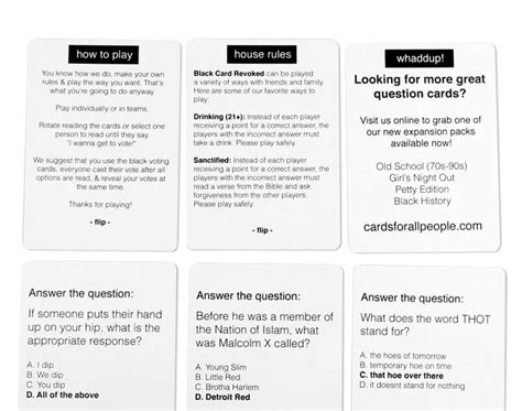 Printable Black Card Revoked Questions And Answers Pdf Printable Word