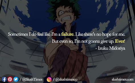 27 Most Powerful My Hero Academia Quotes To Live By
