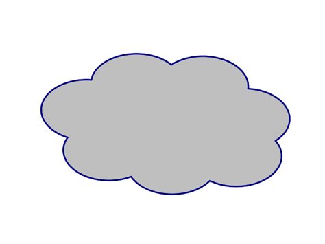 Grey Cloud Clip Art At Vector Clip Art Online Royalty Free