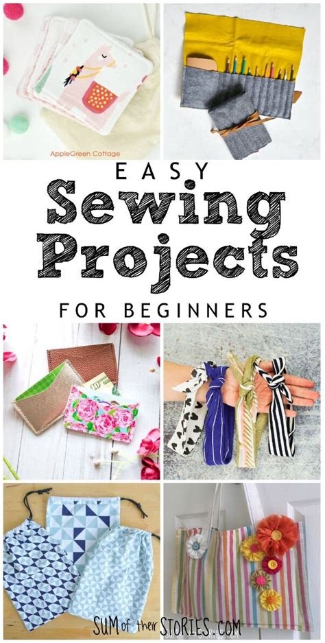 Easy Sewing Projects That Are Perfect For Beginners — Sum Of Their