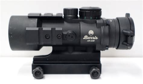 Burris Ar 536 Tactical Prism Scope 5x 36mm Red And Green Illuminated Ebay