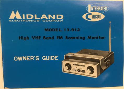 Midland 13 912 Scanner