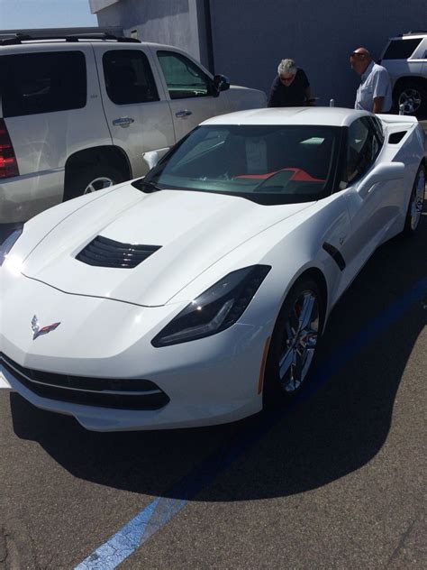 2016 White Corvette Stingray White Corvette Exotic Sports Cars Sweet