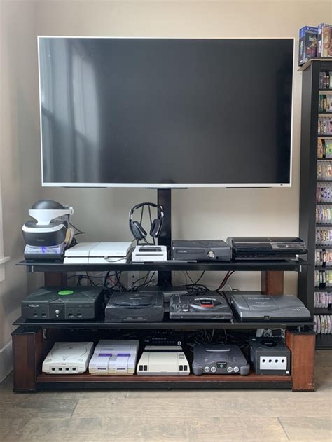 Finally Setup My Consoles In The New House Rgamecollecting