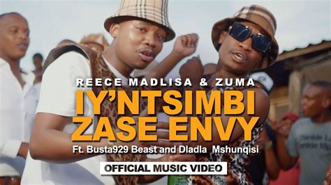 Lyrics And Translations Of Iyntsimbi Zase Envy By Reece Madlisa Popnable
