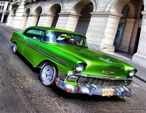Emerald Green Chevy Dr Coupe Classic Car By John Andreu Classic