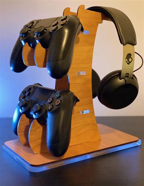 Playstation Gaming Stand Svg Ai Laser Cut Files Instant Etsy