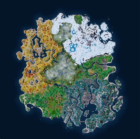Fortnite Nouvelle Map Du Chapitre 4 De La Saison 3 Voici à Quoi