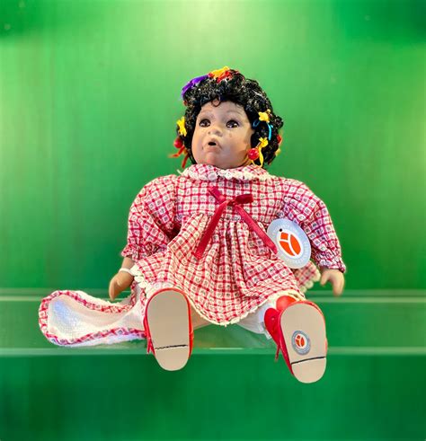 Vintage Black Doll African American Baby Doll Vintage Delton Etsy