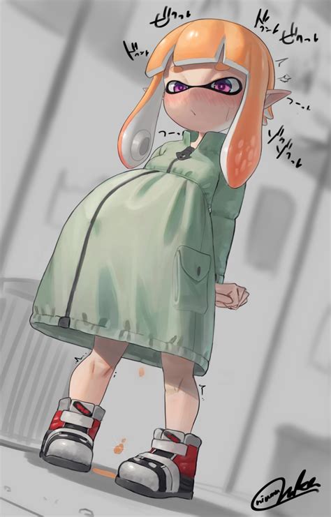 Oruka Kamituki Inkling Girl Inkling Player Character Nintendo Splatoon Series