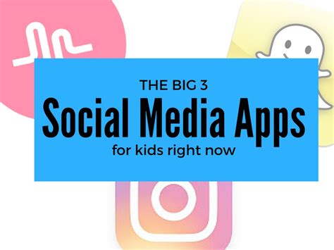 The Big 3 Social Media Apps For Kids Right Now The Modern Parent