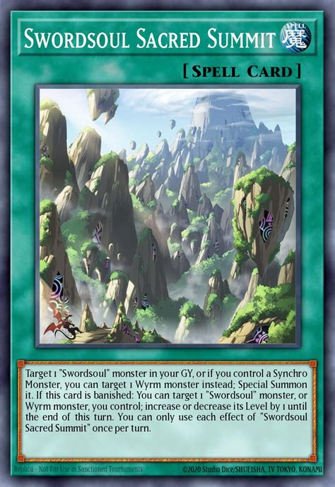 Swordsoul Sacred Summit Yu Gi Oh Card Database Ygoprodeck