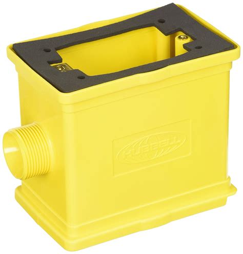 Hubbell Hblpob1 Heavy Duty Portable Outlet Box With Cord Strain Relief