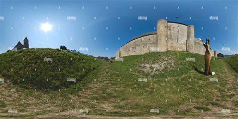Vista De 360 Grados De Sous Les Rempart Du Château De Noirmoutier En L