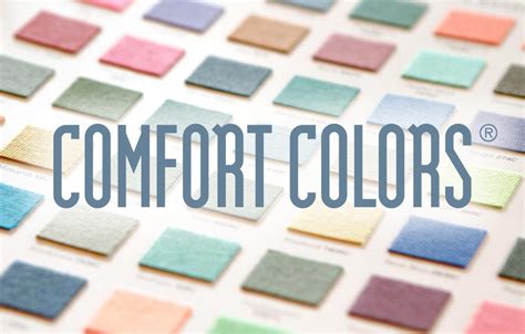 Comfort Colors Swatches Board Comfort Colors Color Swatches Custom