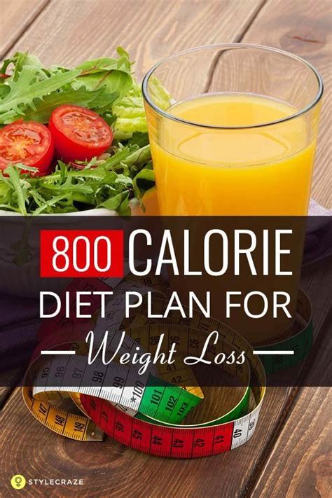 Calorie Diet And Menu For Weight Loss 800 Calorie Diet Menu For 7
