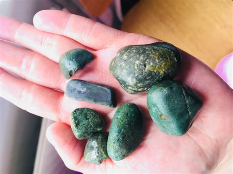 Green Rocks From Bc Does Anyone Know What Any Of These Could Be
