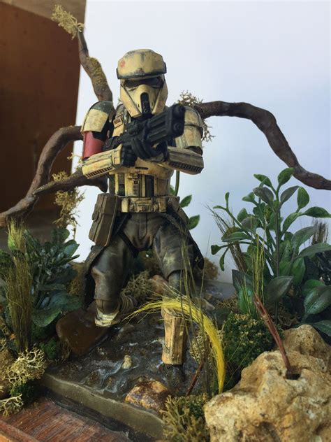 Shore Trooper Diorama Star Wars Awesome Star Wars Models Star Wars Art