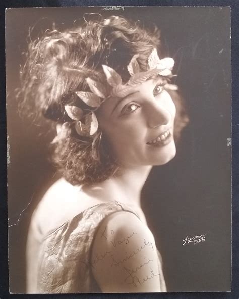 1920s Burlesque Dancer Jessie Reed Autographed 7 14 X 9 Etsy