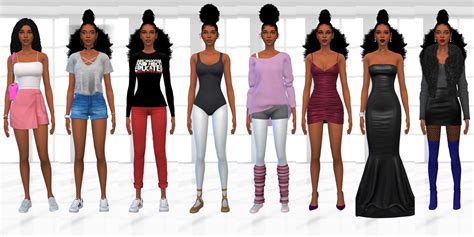 Sims 4 Hbcu Black Simmer Student Lookbook Cc 1 Desire Luxe