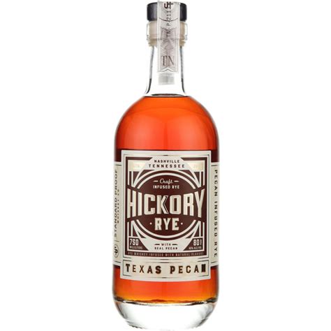 Buy Standard Proof Whiskey Co Texas Pecan Infused Rye Whiskey Hickory