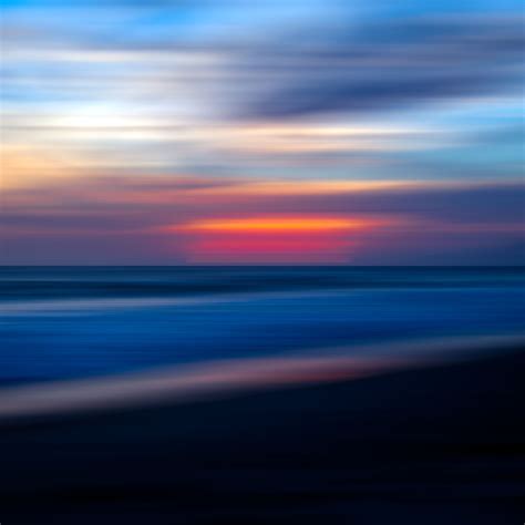 2048x2048 Sea Ocean Water Sunset Blur 5k Ipad Air Hd 4k Wallpapers