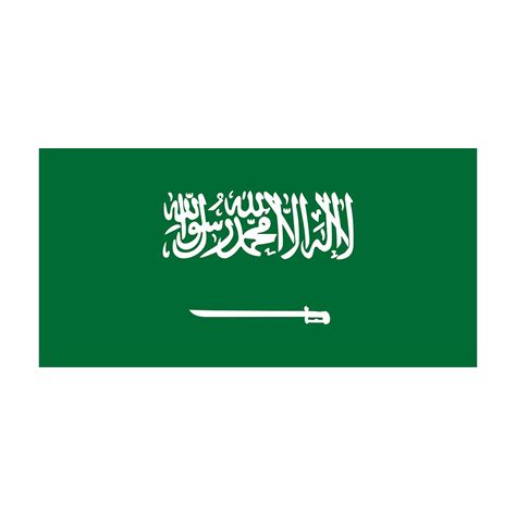 Saudi Arabia Flag Harrison Flagpoles Digital Print Handsewn Eco Flag