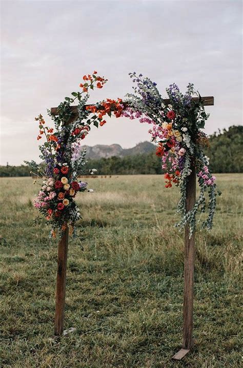 27 Beautiful Floral Wedding Arches To Swoon Over Fall Wedding Arches