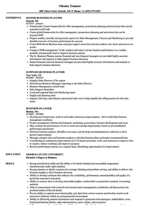 Cv format pick the right format for your situation. Business Planning Resume | TemplateDose.com