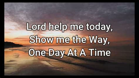 One Day At A Time Sweet Jesus Lyrics Youtube Music
