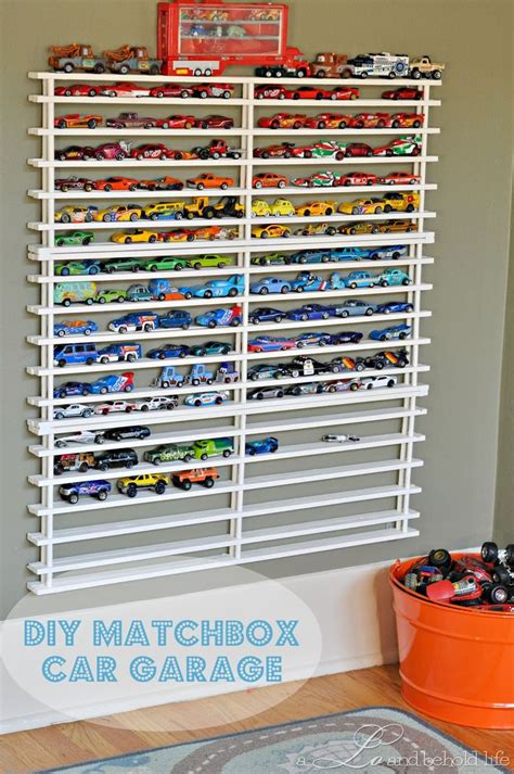Diy Matchbox Car Garage Updated A Lo And Behold Life Matchbox Cars