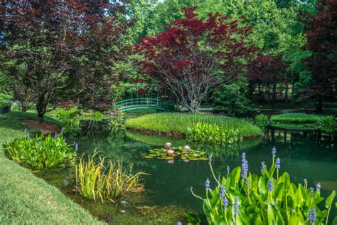 Ball Ground Georgia Usa June 8 2018 Gibbs Gardens In Bloom Summer