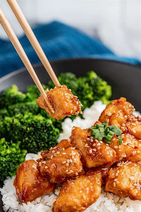 General Tso S Chicken The Stay At Home Chef