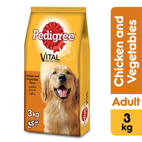 Pedigree Chicken And Vegetables Dry Dog Food Adult 3kg Online At Best