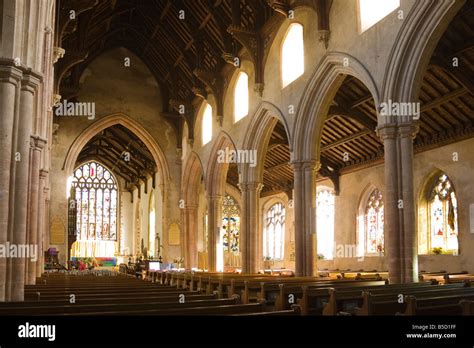 Inside St Andrews Church Hingham Norfolk Uk Stock Photo Alamy