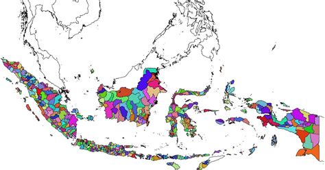 Peta Kabupaten Di Indonesia Imagesee