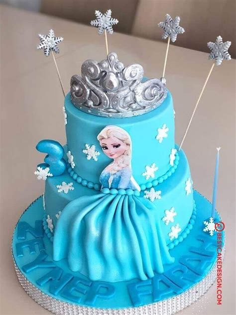Elsa Birthday Cake Design Carissa Kingsley