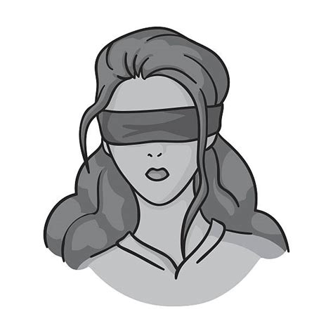 460 Woman In Blindfold Stock Illustrations Royalty Free Vector Graphics And Clip Art Istock